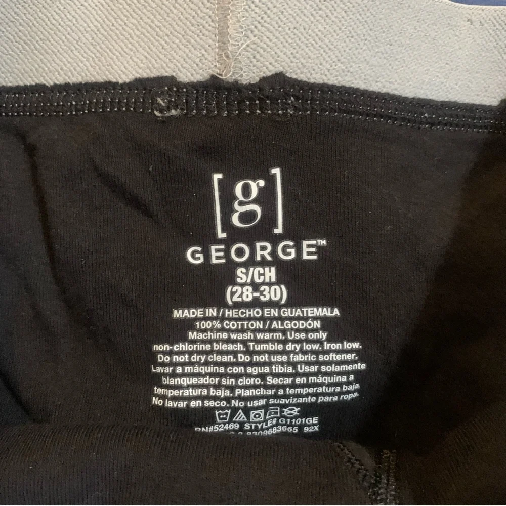 NEW George Underwear Briefs Small (28-30) 6 Pairs